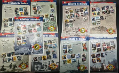 1900s Century Stamps Lot