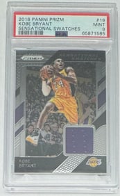 Kobe Bryant Game Used Swatch Patch