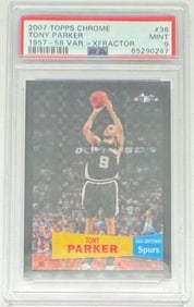 Tony Parker Chrome /50