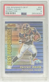 Terrell Davis REFRACTOR Numbered /400