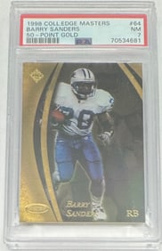 Barry Sanders 50 Point Gold /150