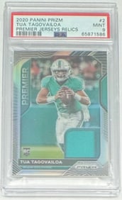 Tua Tagovailoa Rookie Patch Card