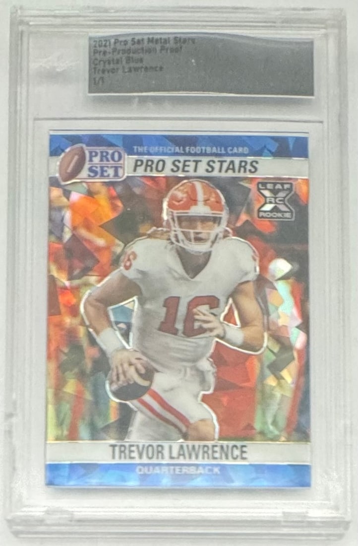 Trevor Lawrence Crystal Blue 1/1 (1 of 2)