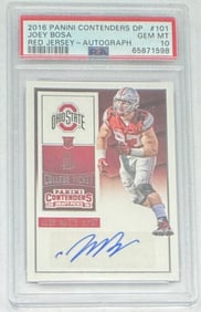Joey Bosa Contender Rookie Auto Card