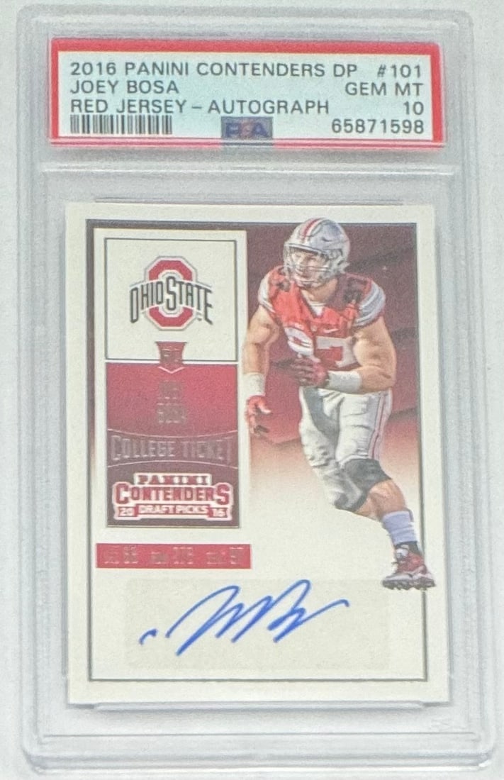 Joey Bosa Contender Rookie Auto Card (1 of 2)