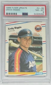1988 Craig Biggio Card