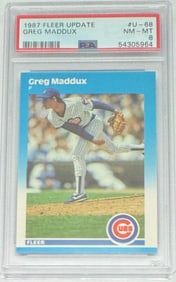 1987 Fleer Greg Maddux Card