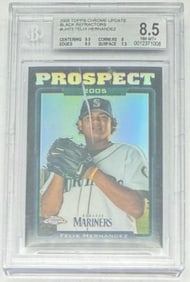 Felix Hernandez Black Refractors /250
