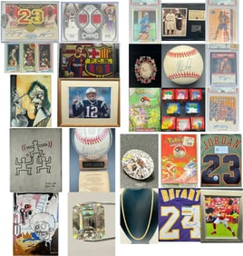 Sport Cards, Painting, Gemstones, Pokemon, Coins, Sport Memorabilia And More