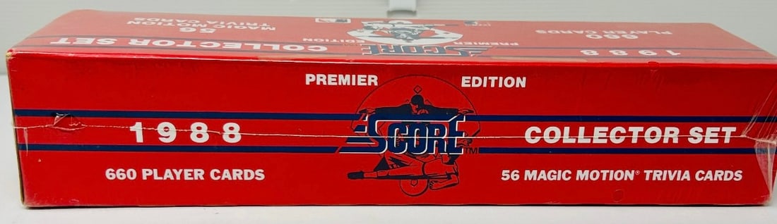1988 Score Premier Edition Collector Set Box Baseball Cards Sealed (1 of 2)