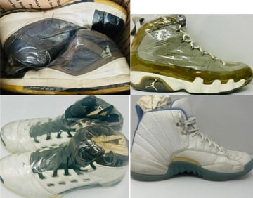 Lot Of Vintage Jordan Shoes