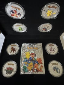 Pokemon Coins And Cards Collection