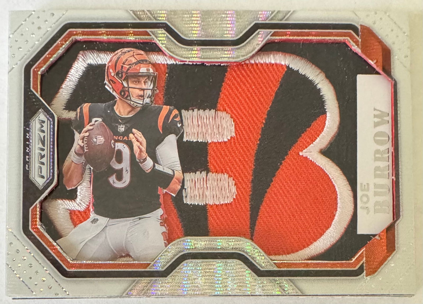Joe Burrow Patch Card (1 of 2)