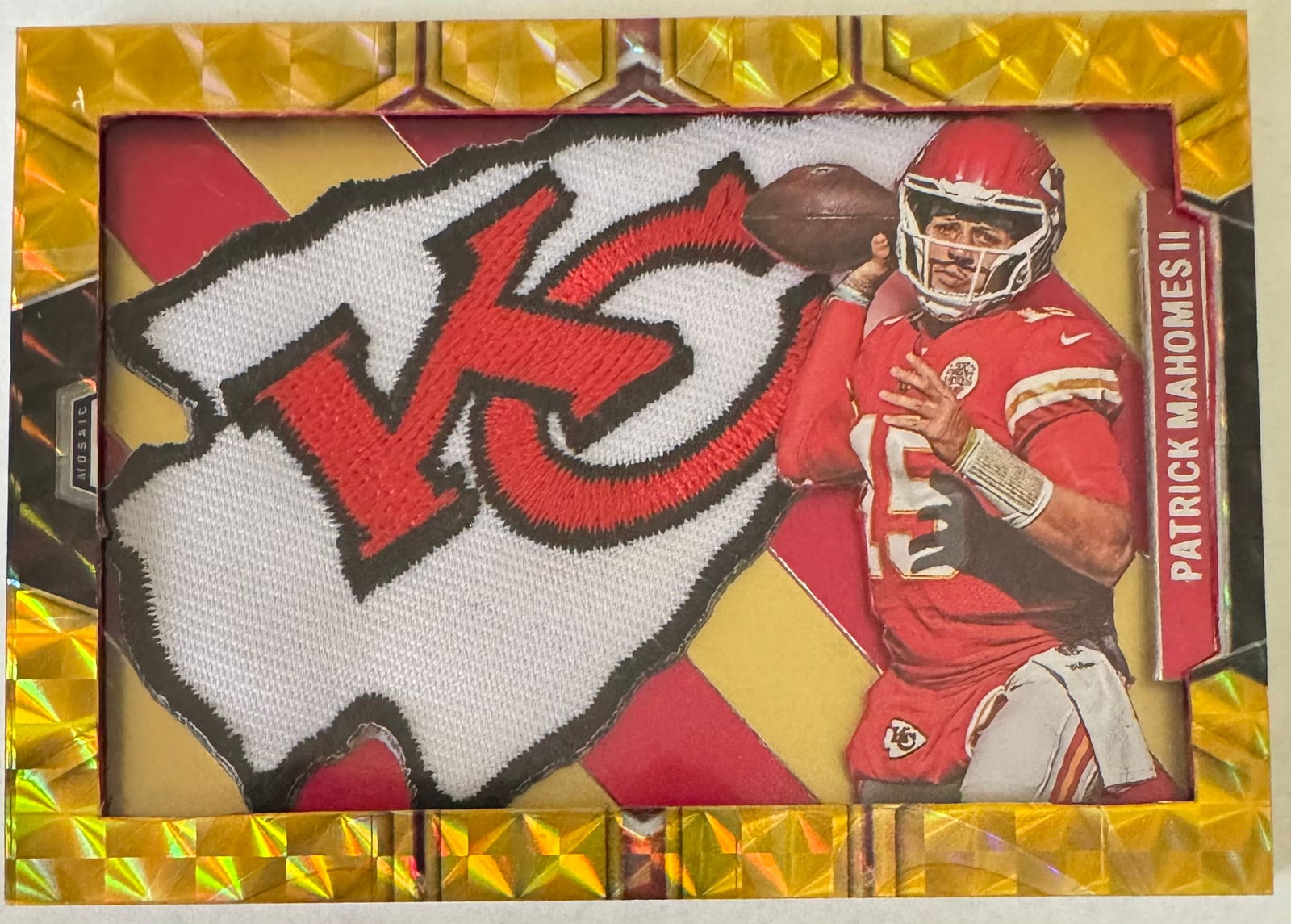 Patrick Mahomes Patch Card (1 of 2)