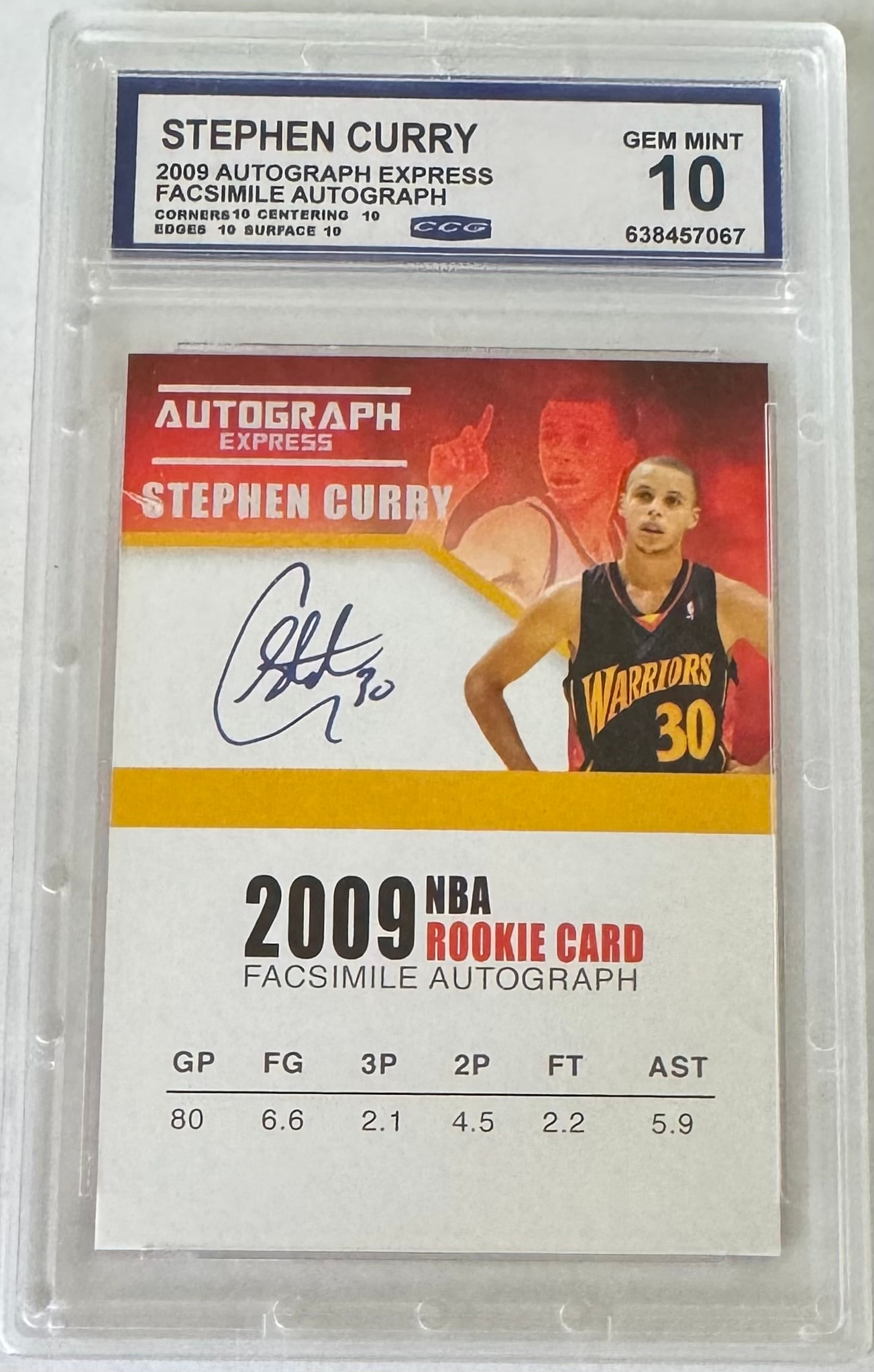 Stephen Curry Rookie Card (1 of 2)