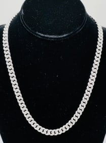 24 Inches Cuban VVS Necklace