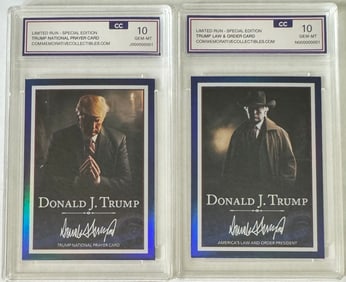 Donald Trump Limited Edition Cards