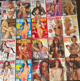 Playboy Magazines Lot