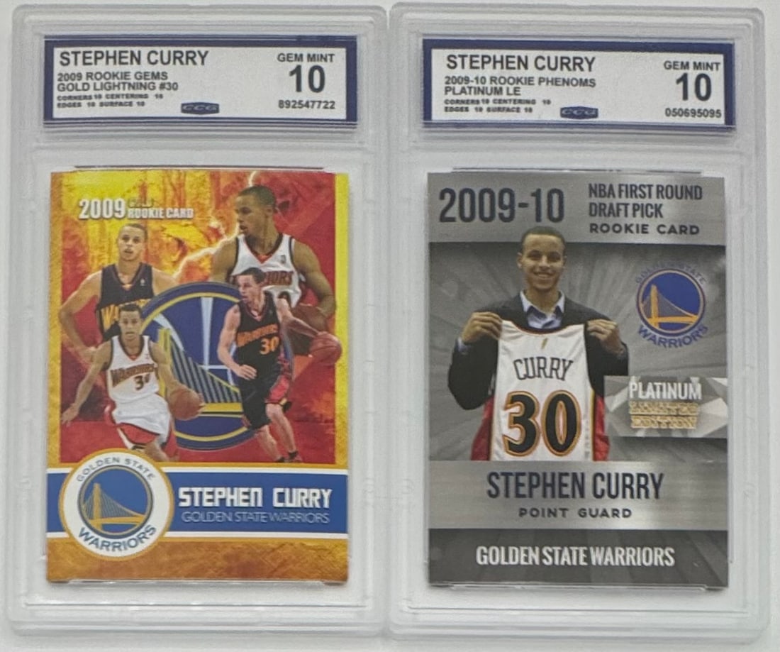 Stephen Curry Rookie Cards (1 of 2)