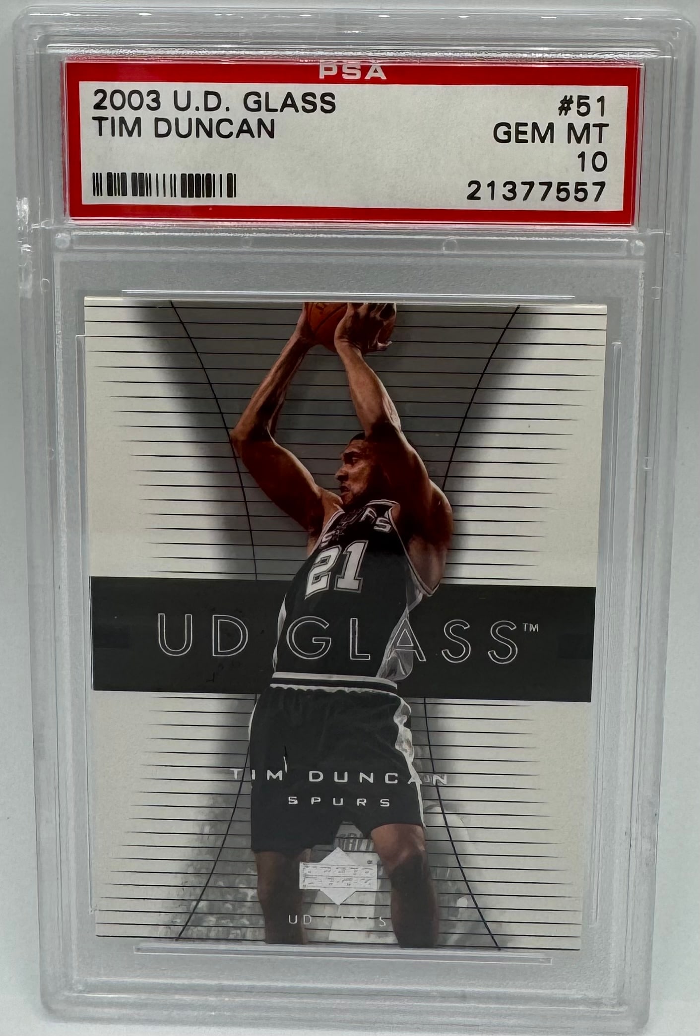 Tim Duncan PSA 10 (1 of 2)