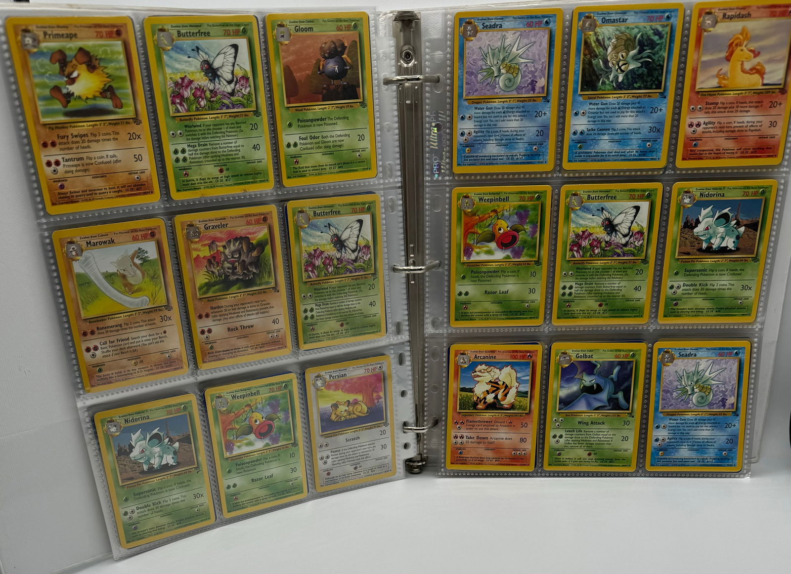 1999 Stage 1 And Stage 2 Pokemon Trading Cards Binder (1 of 6)