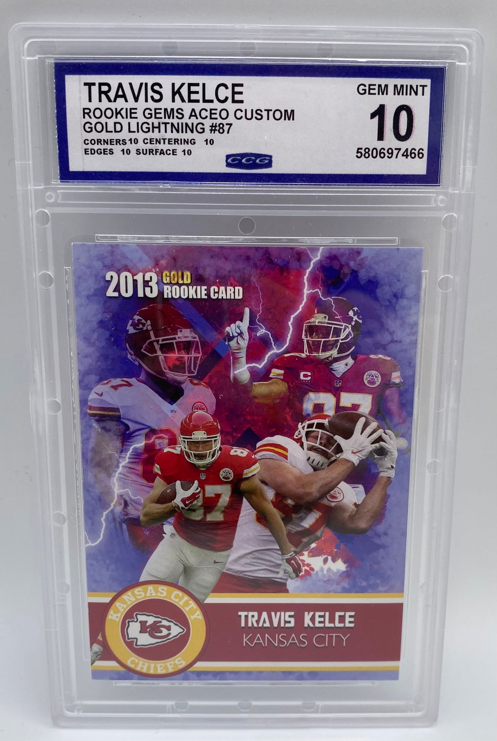 Travis Kelce Rookie (1 of 2)