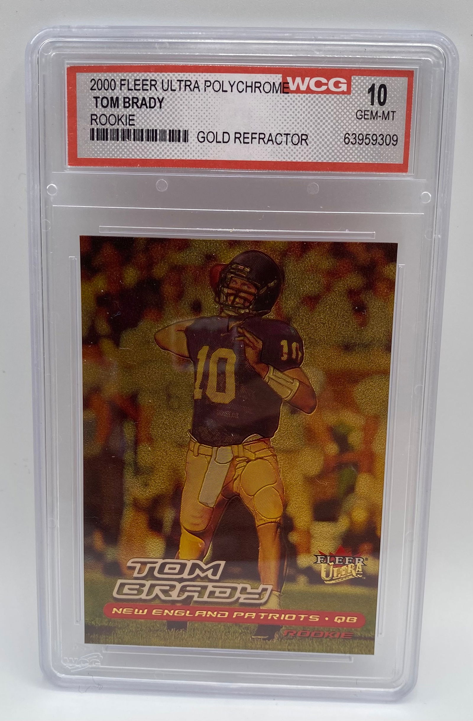 Tom Brady Rookie Card (1 of 2)