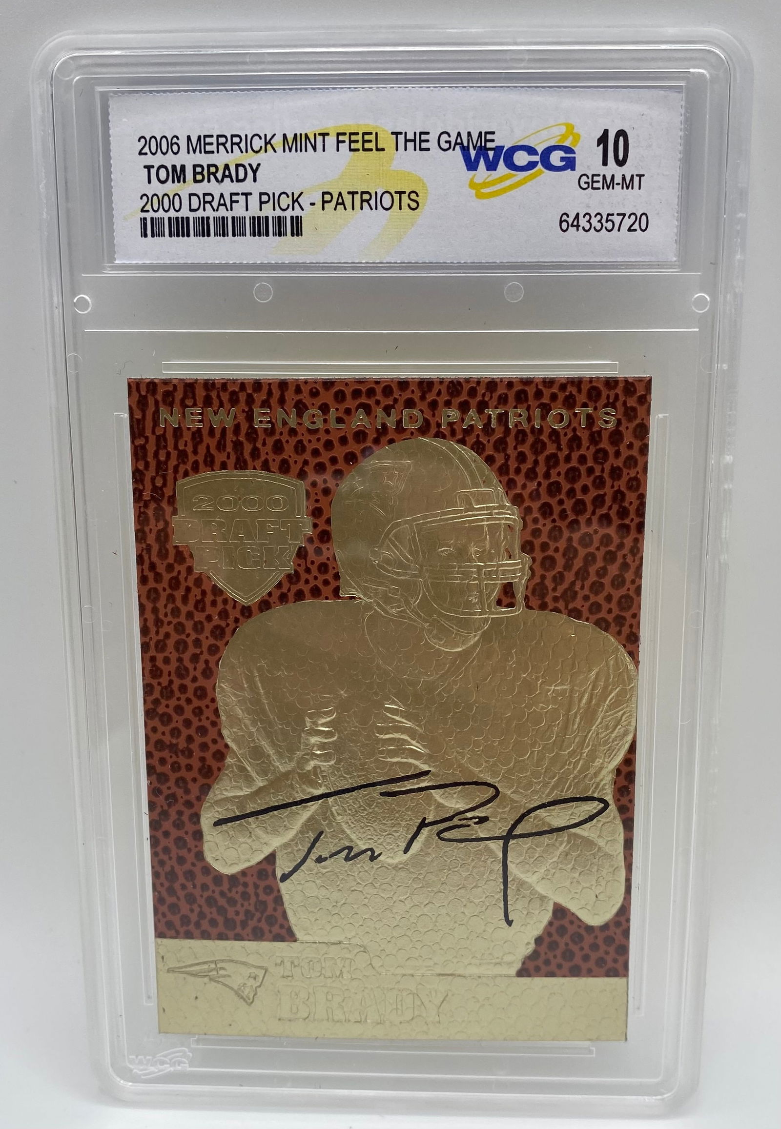 Tom Brady Draft Pick (1 of 2)