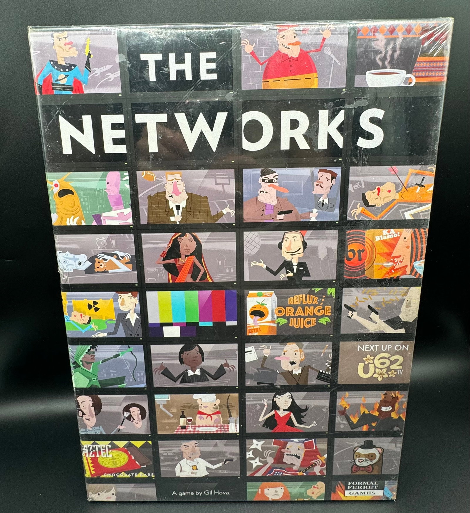 Sealed The Networks Game by Gil Hova: Sealed The Networks Game by Gil Hova
