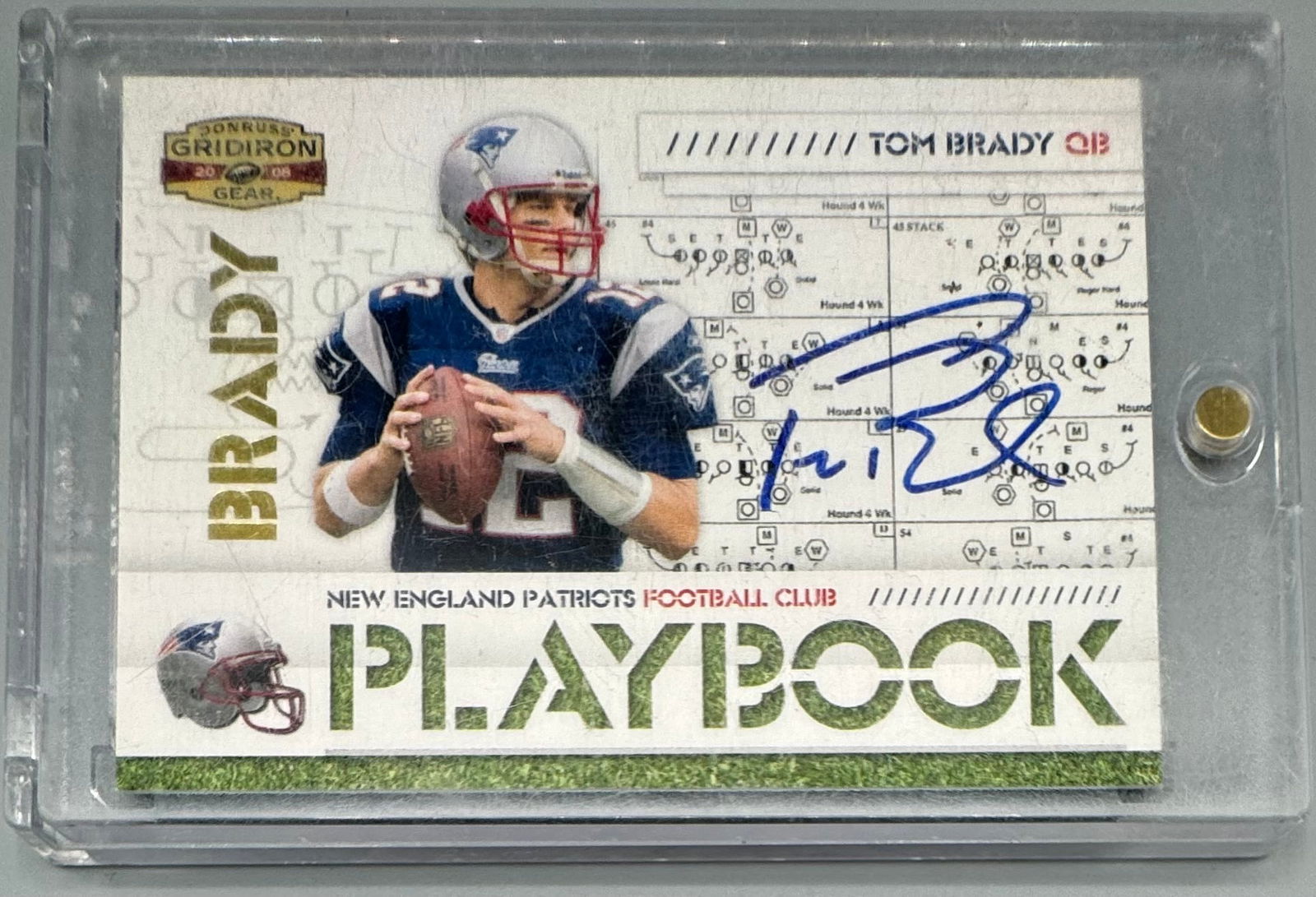 Tom Brady Auto Signed Card /500 (1 of 2)