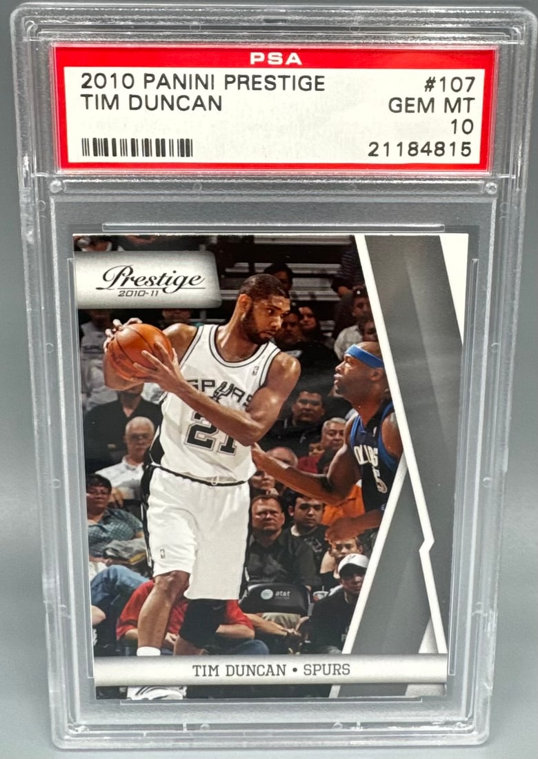 Tim Duncan PSA 10 (1 of 2)