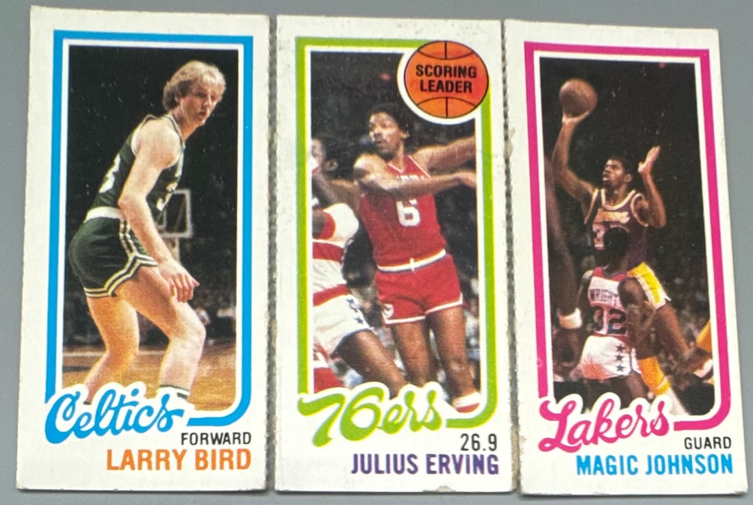 その他 1996 Topps Finest 22 Johnson/Bird/Erving 1996 Topps Finest 22 Johnson/Bird/Erving