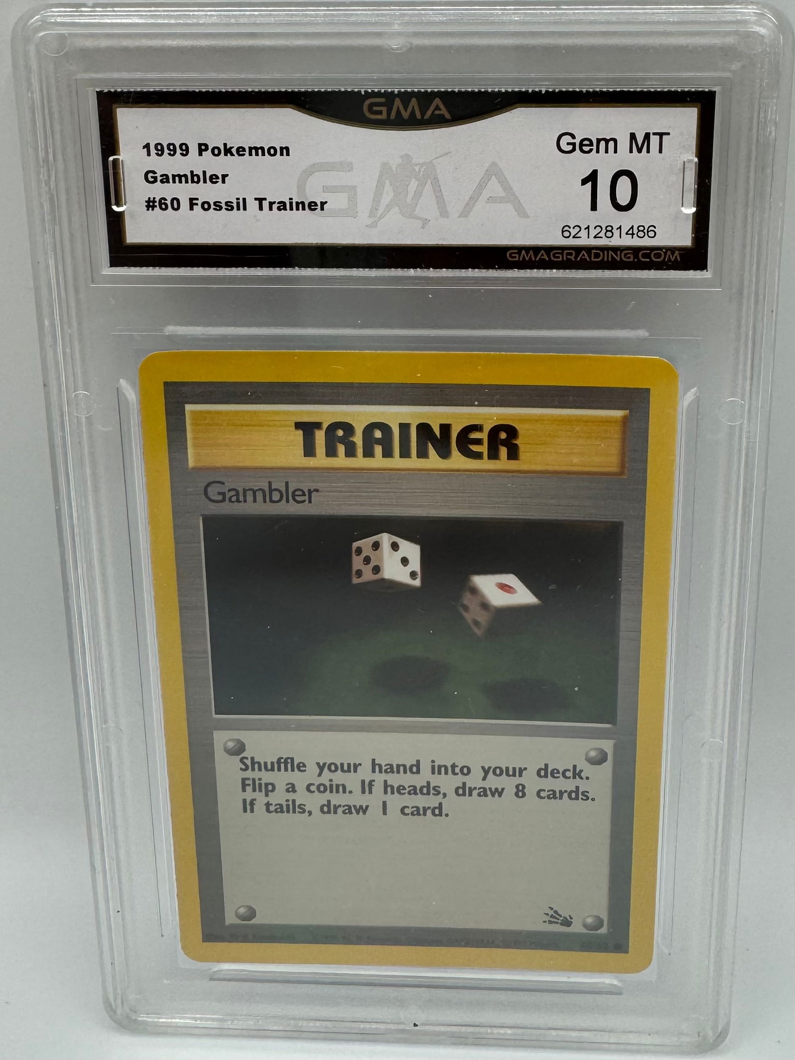 1999 Gambler Pokemon Card Card (1 of 2)