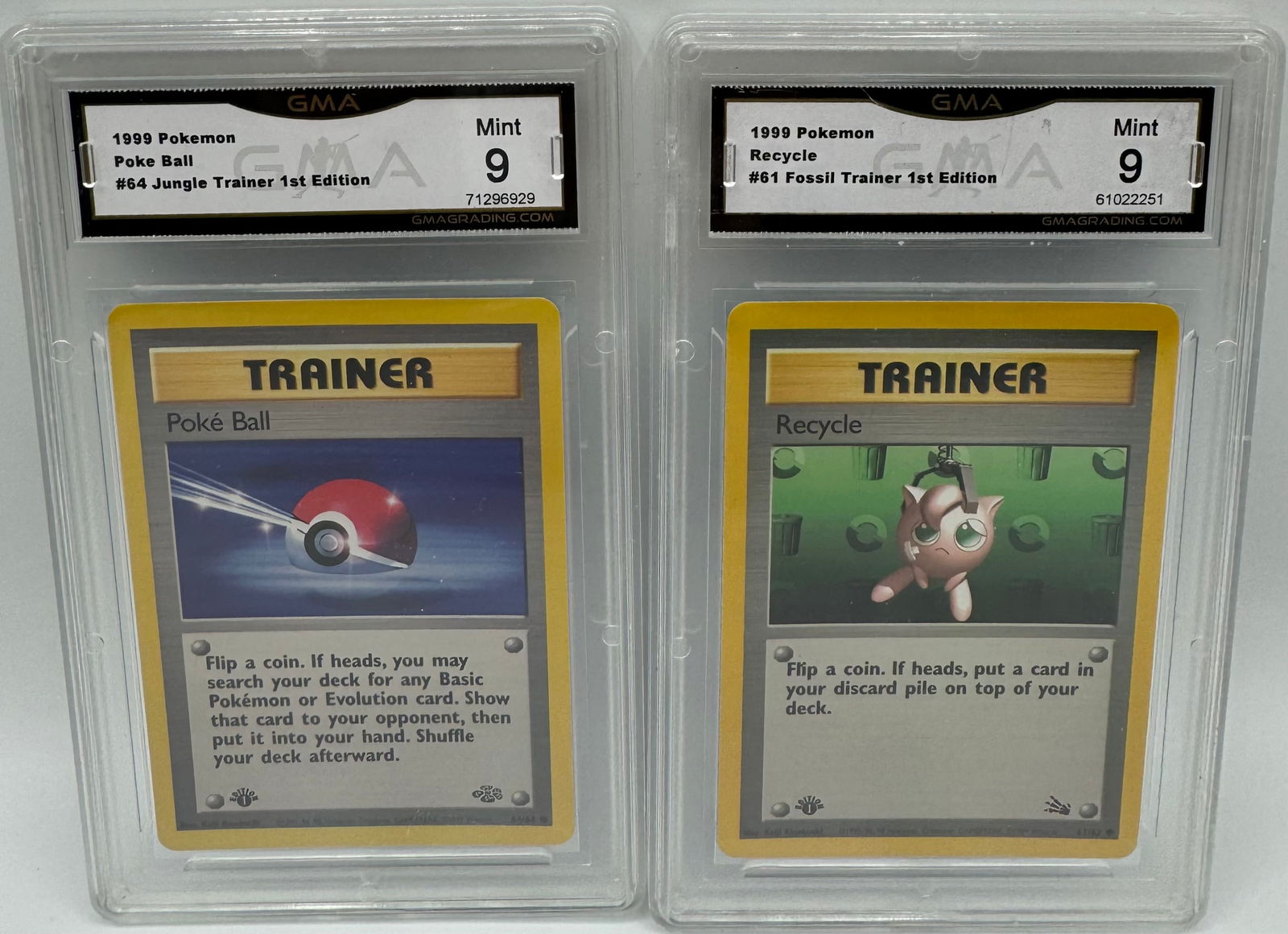 1st Edition Trainers Pokemon Cards (1 of 1)