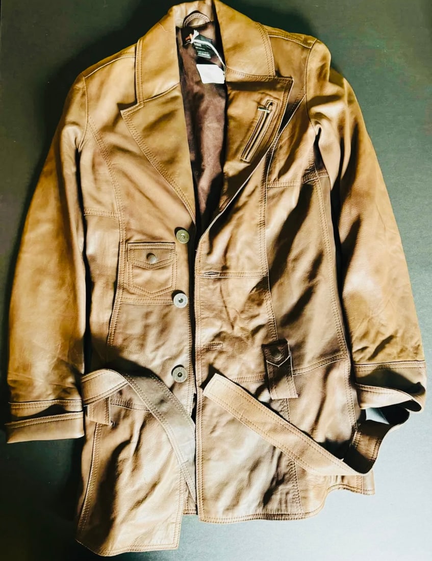 Vintage Diesel Leather Jacket (1 of 4)