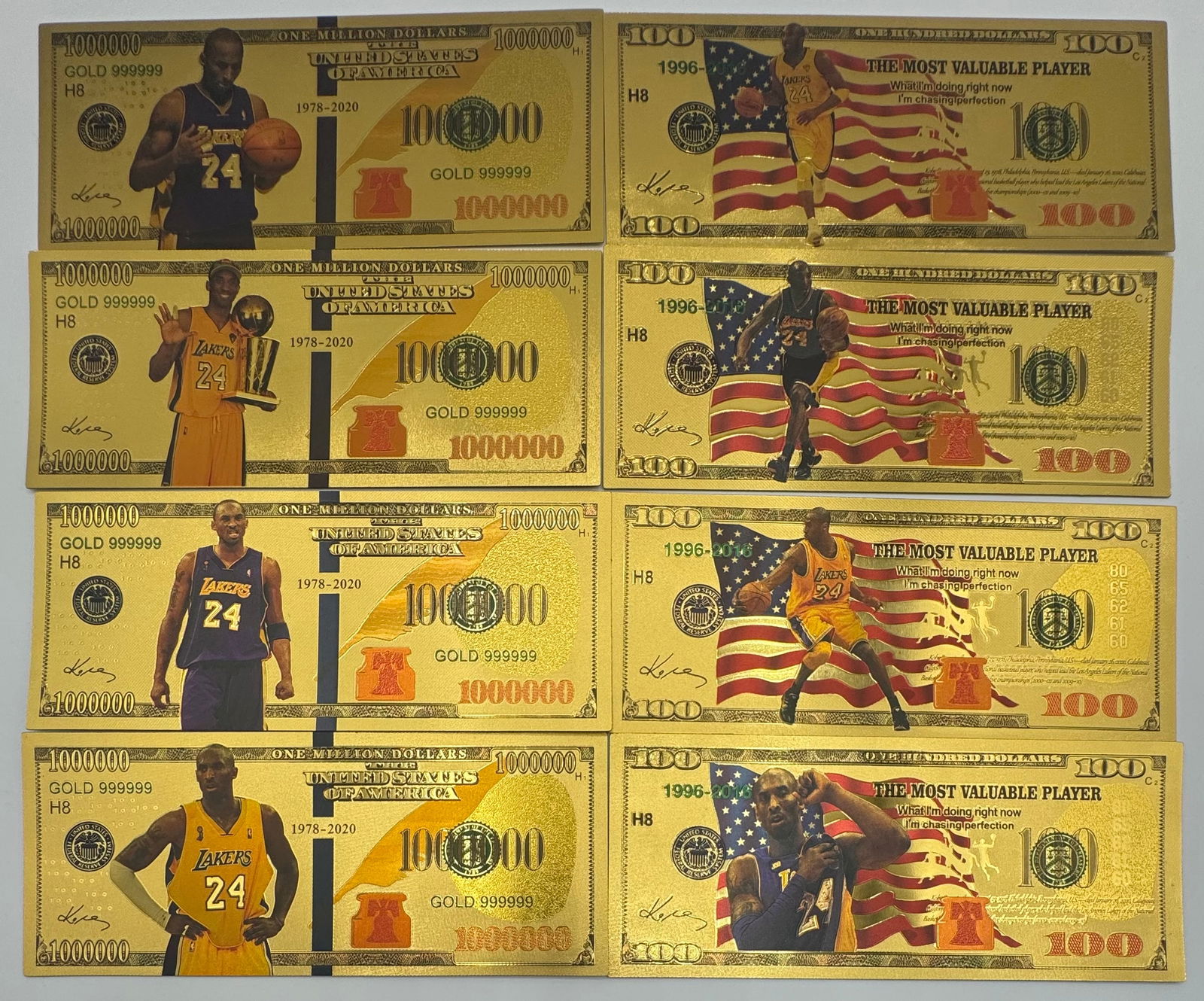 Kobe Bryant Bills Collection (1 of 1)
