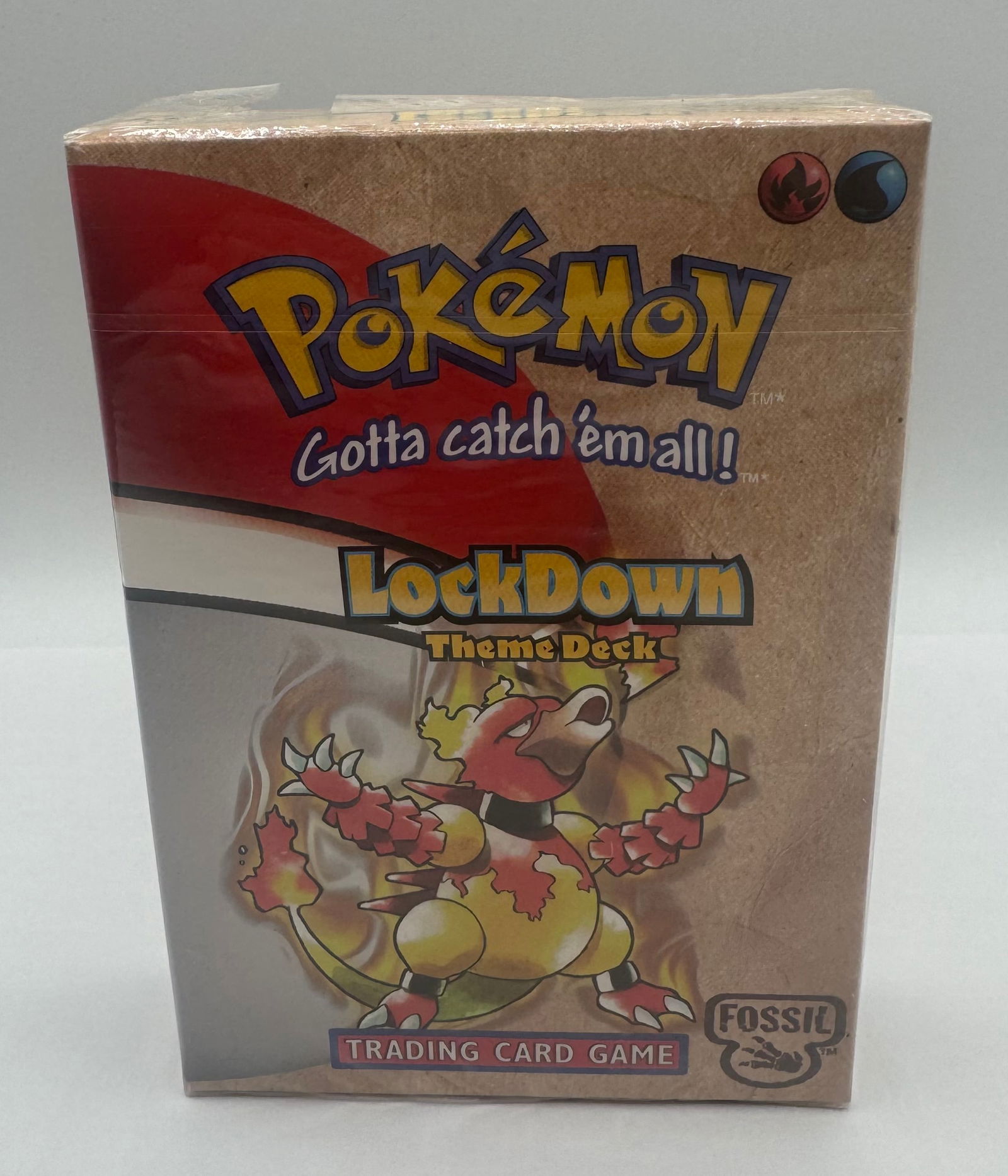 Sealed 1999 LockDown Pokemon Them Deck Box (1 of 2)