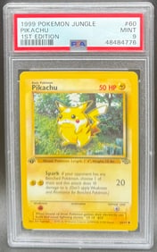 1999 Pikachu 1st Edition Pokemon PSA Card