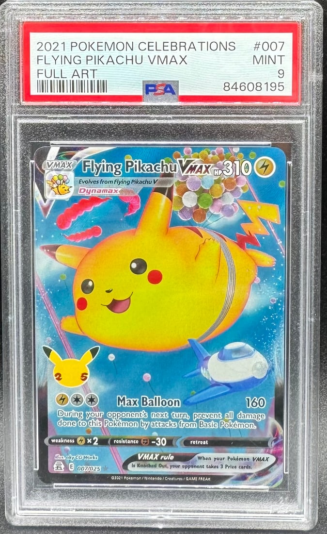 Pikachu VMAX Pokemon Card (1 of 2)