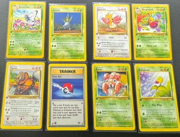 1st Edition Pokemon Cards Lot