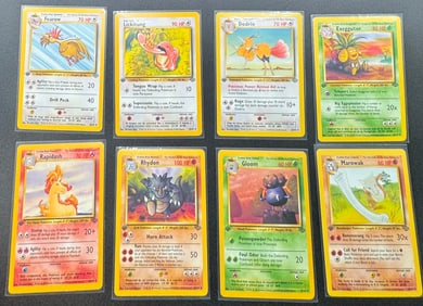 First Edition Pokemon Cards Lot