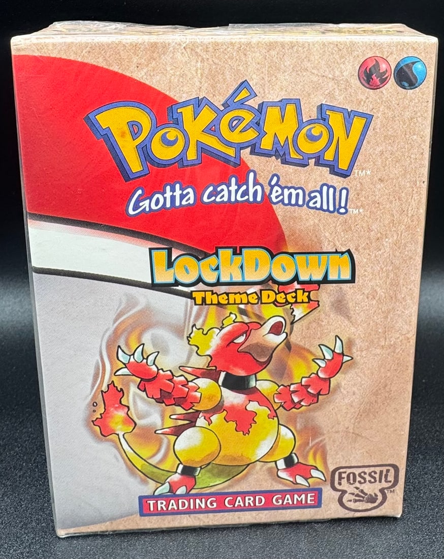 Sealed 1999 Lock Down Pokemon Theme deck (1 of 2)