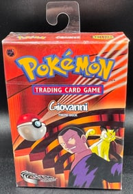 Sealed Giovanni Pokemon Theme Deck Gym Challenge