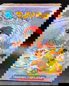 Sealed 1999 Water Blast Pokemon Theme Deck