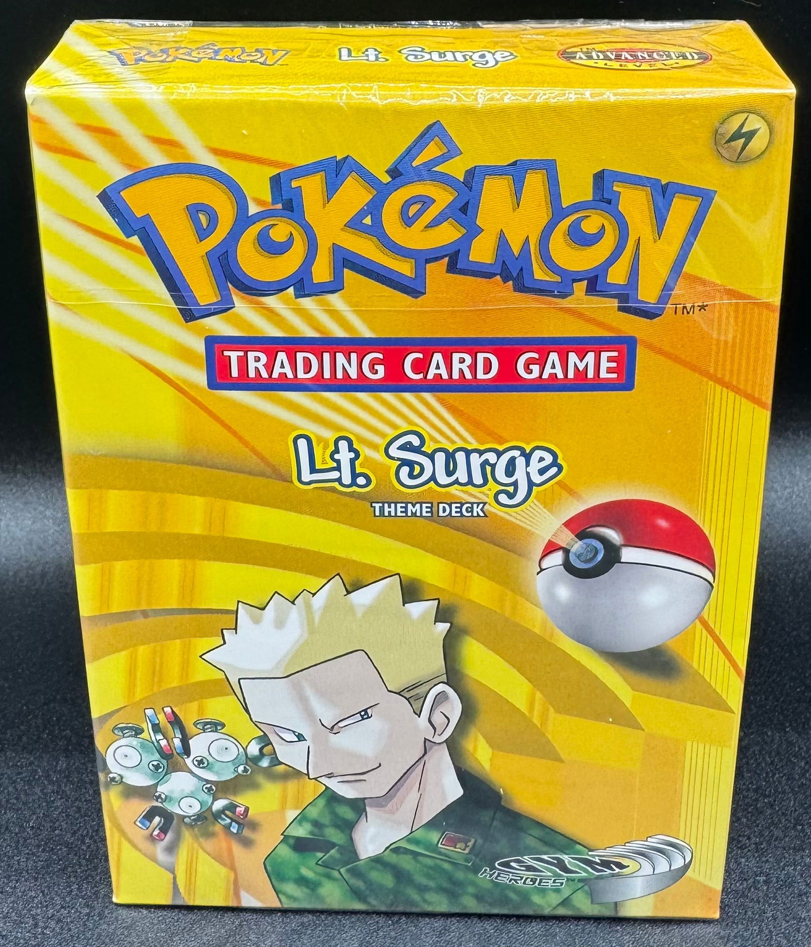 Sealed Lt. SURGE Gym Heroes Pokemon Theme Deck (1 of 2)