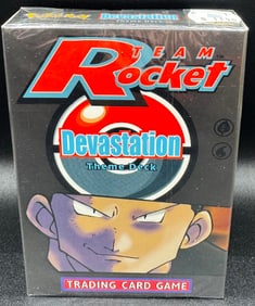 Sealed Team Rocket Devastation Pokemon Theme Deck
