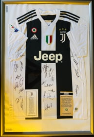 Cristiano Ronaldo Plus Team Autograph Signed Jersey COA