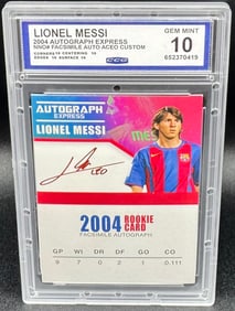 Lionel Messi Card