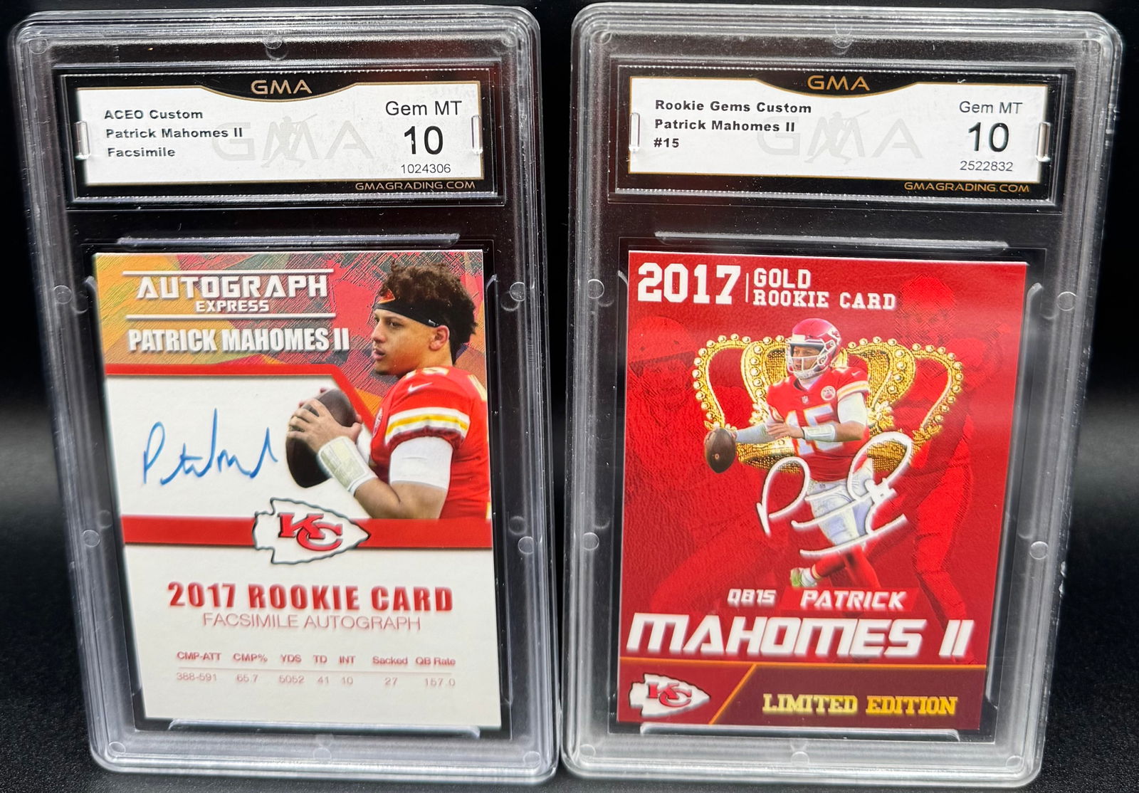 Patrick Mahomes Rookie Cards (1 of 2)