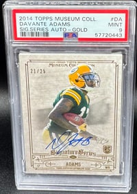 Davante Adams Rookie Auto Gold /25